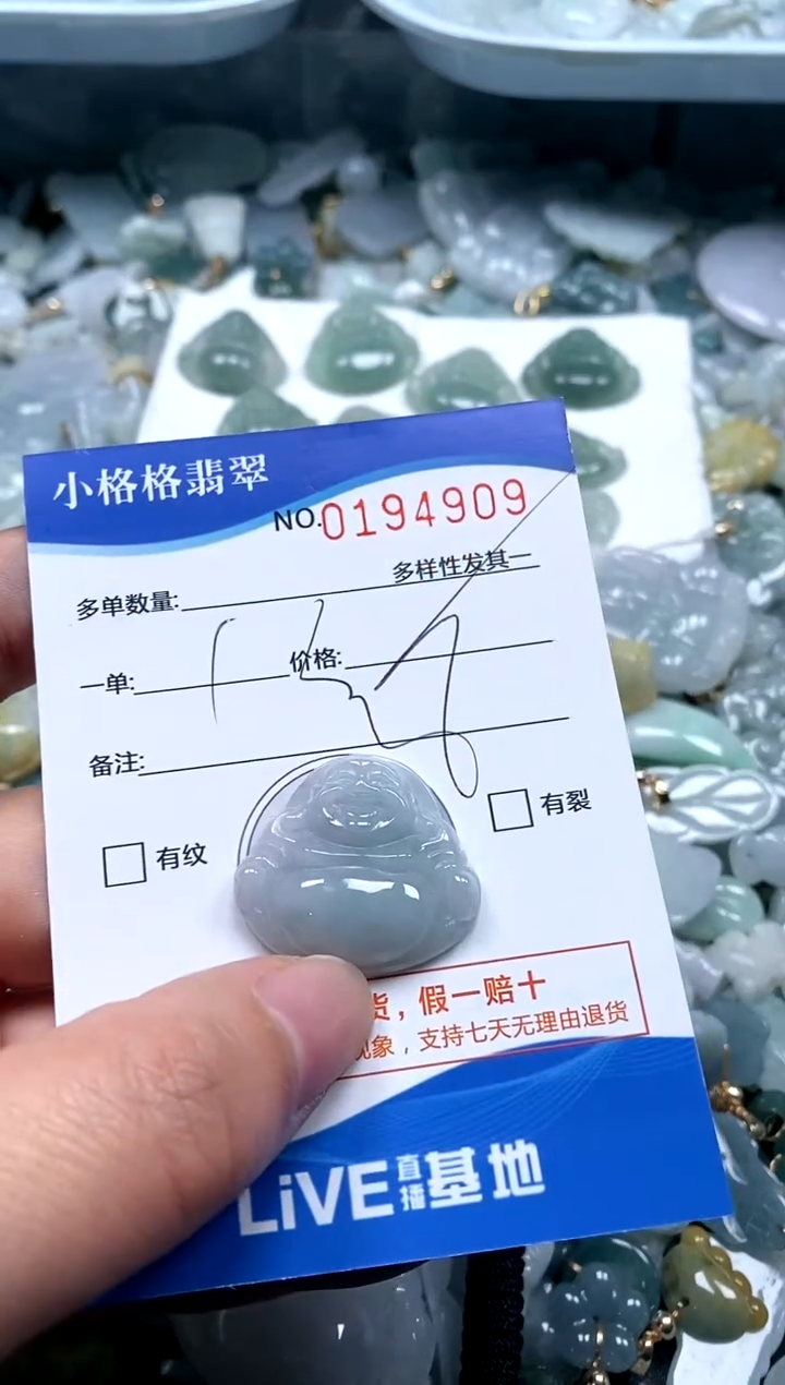 【闪购商品】翡翠颈饰未镶嵌闪购商品0194909