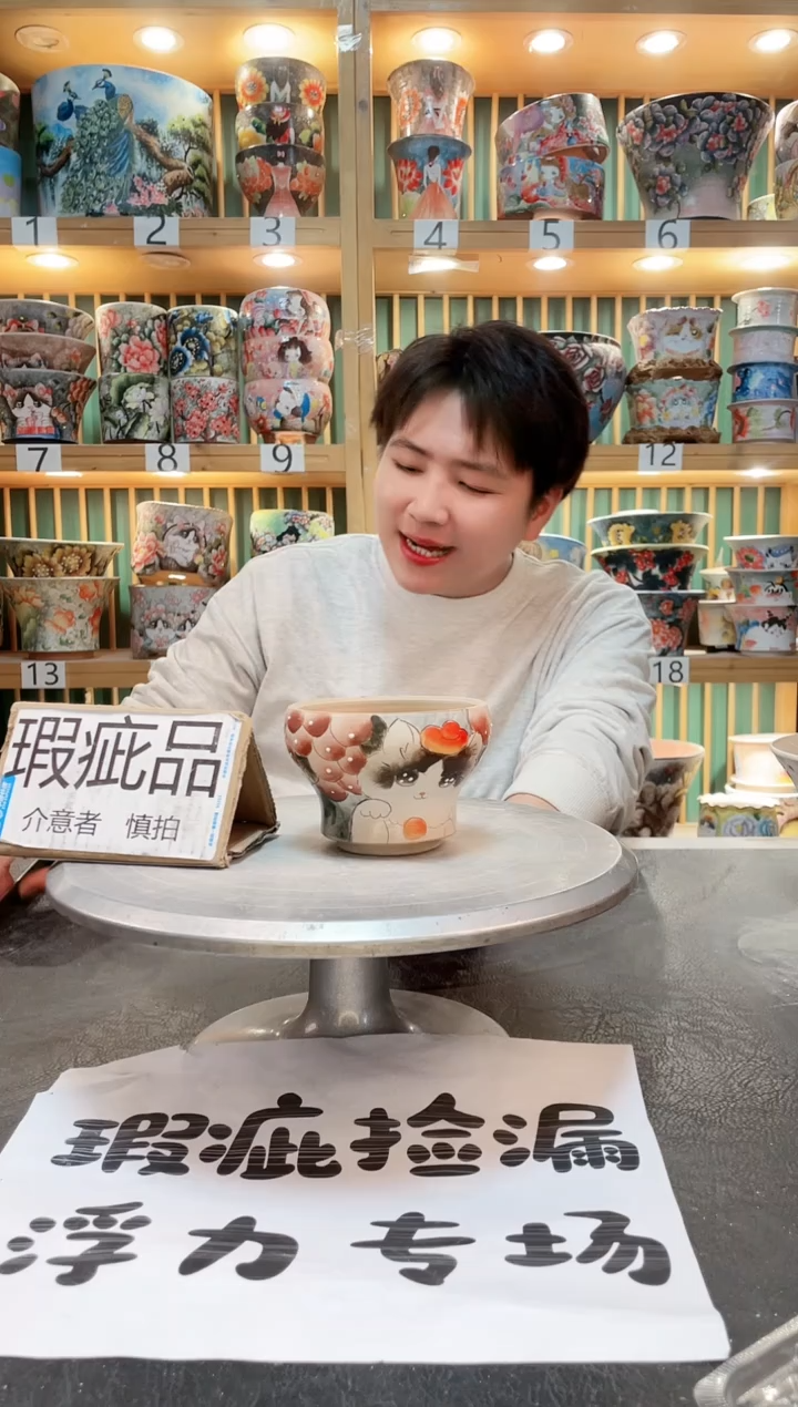 【闪购商品】瓷片默认微瑕一物一拍0226-003