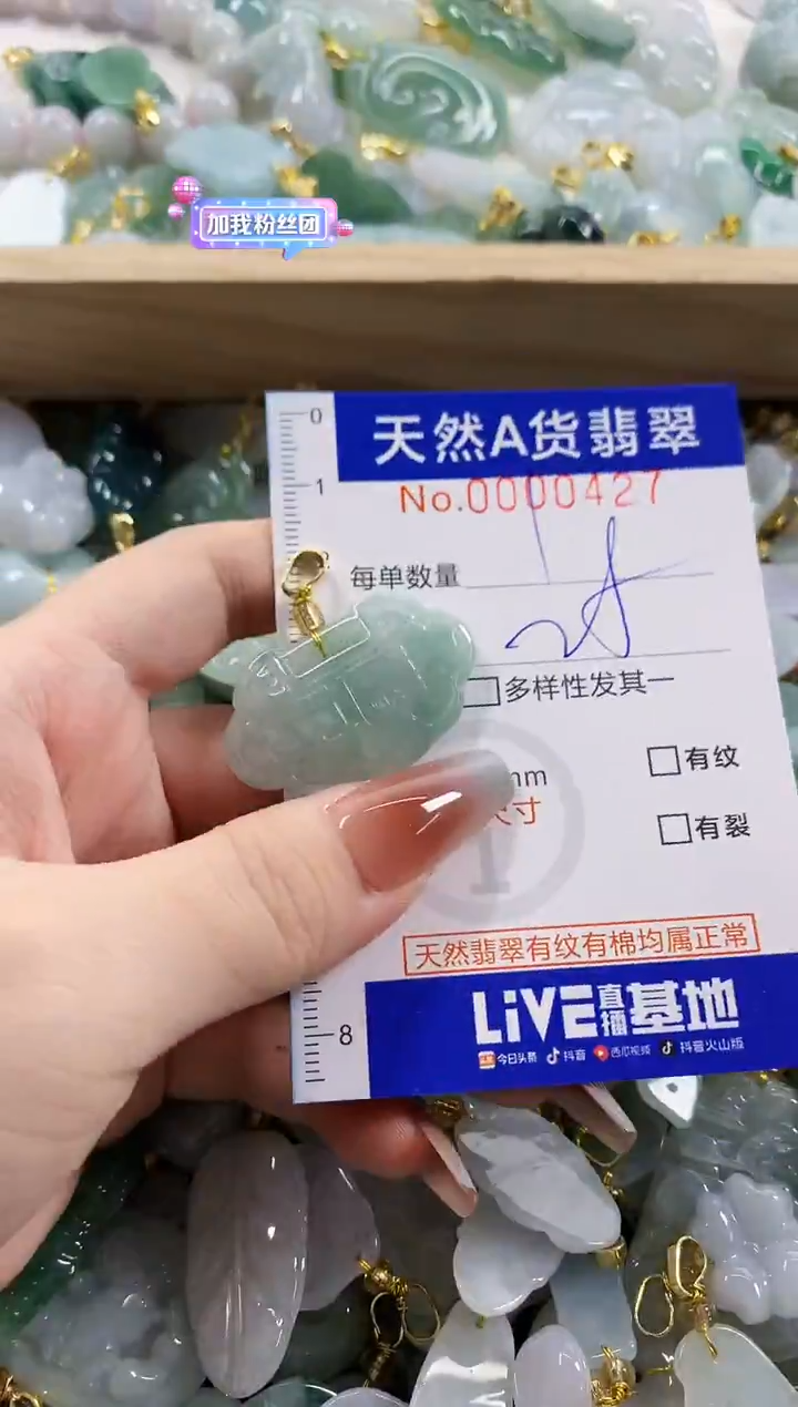 颈饰未镶嵌翡翠天然A货翡翠