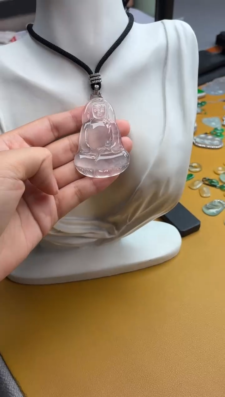 吊坠(不含链)未镶嵌翡翠42 素衣 55.7 37.8 4.4