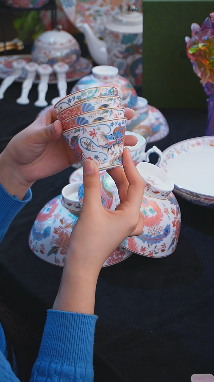 【闪购商品】摆件米多家中古瓷器如图所示784