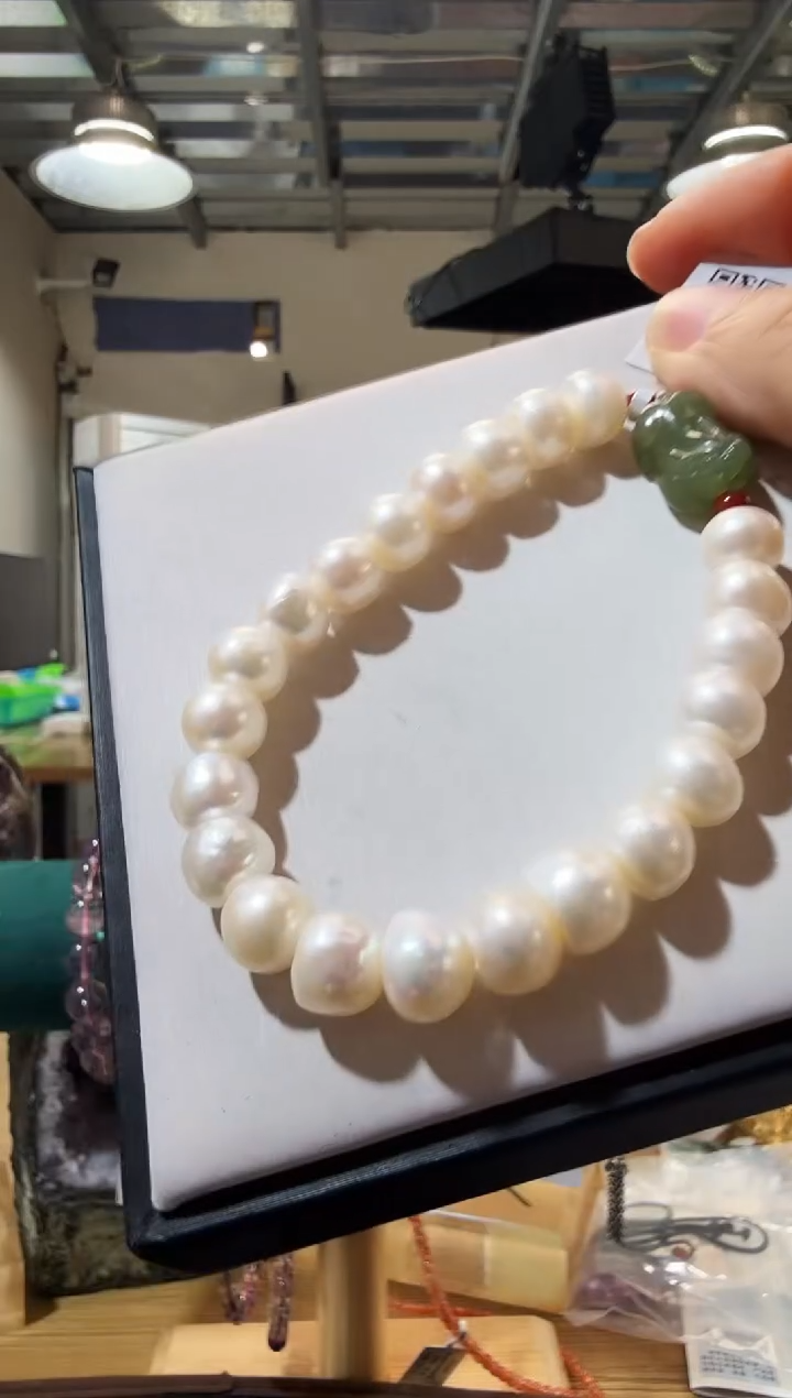 未镶嵌手链淡水珍珠优0459 约9mm