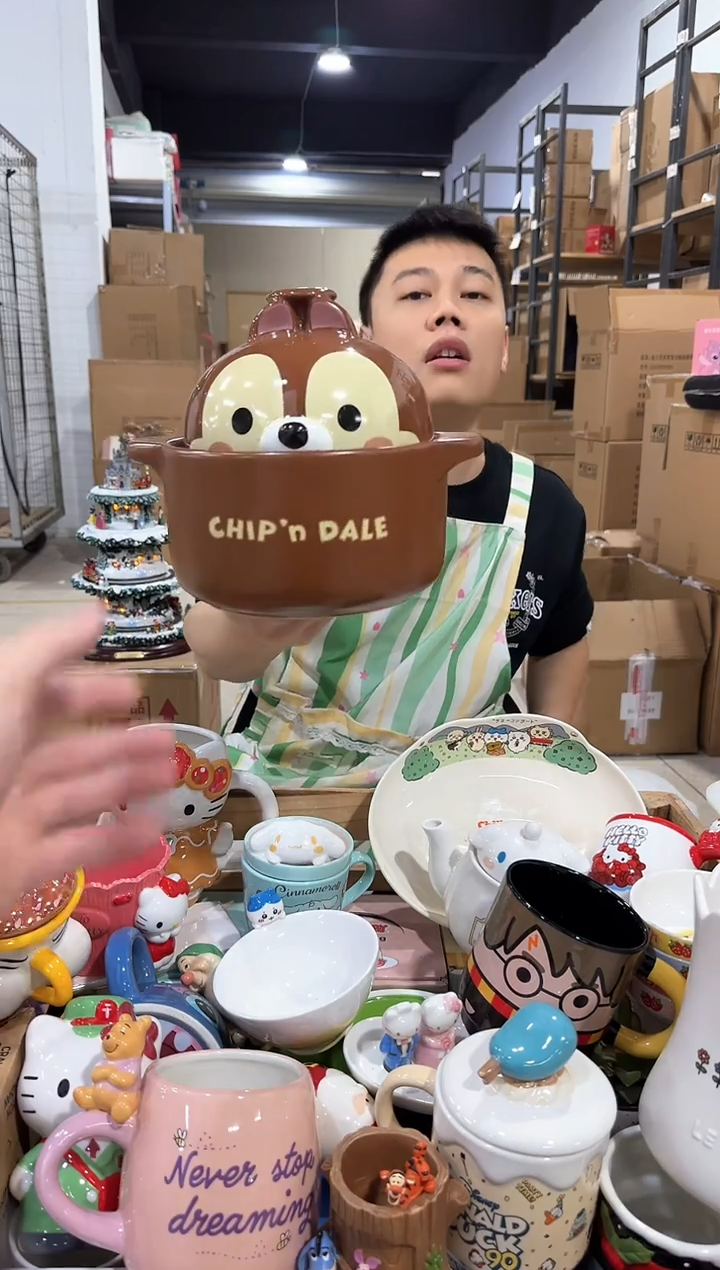 瓷片原盒奇奇砂锅