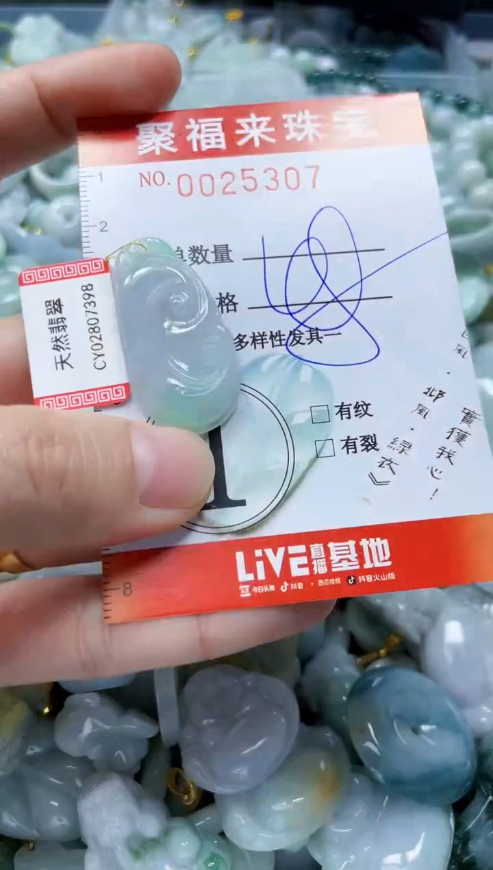 【闪购商品】翡翠颈饰未镶嵌闪购0025307