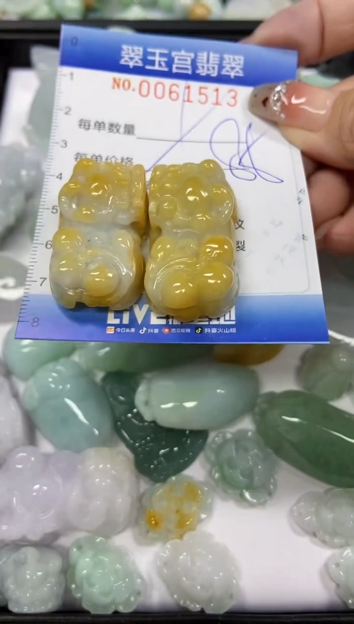 【闪购商品】翡翠颈饰未镶嵌闪购商品0061513多样性发其一