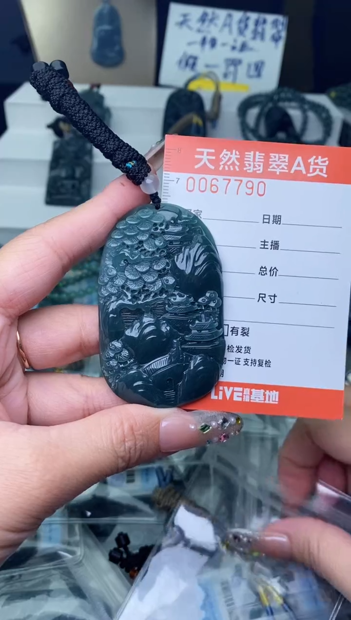 【闪购商品】翡翠颈饰未镶嵌············