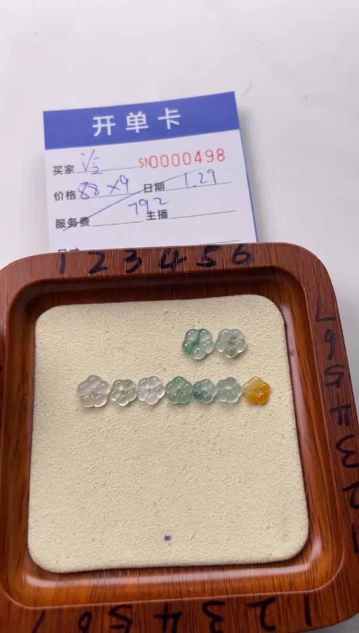 【闪购商品】翡翠颈饰未镶嵌00000498