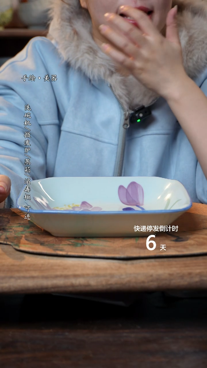 【闪购商品】碗1个景德镇高温瓷釉下瓷食品级