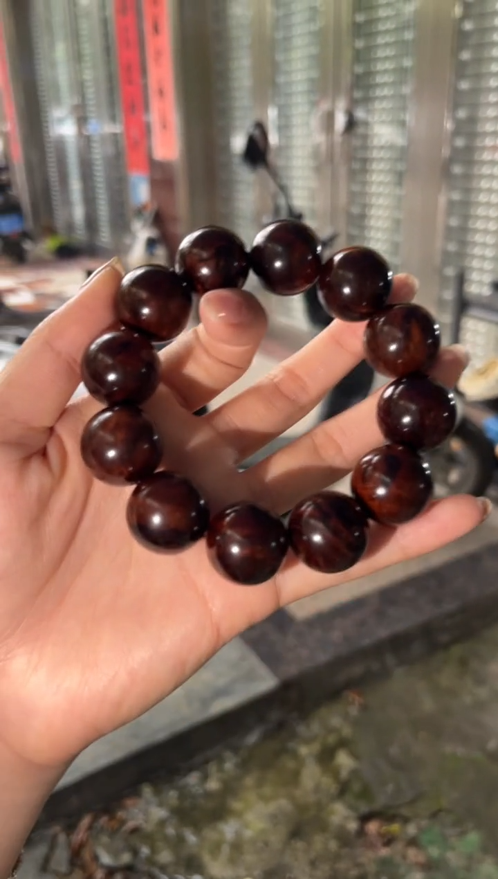 黄花梨/降香黄檀2.0霸王岭沉水矿区石缝料海南黄花梨手串