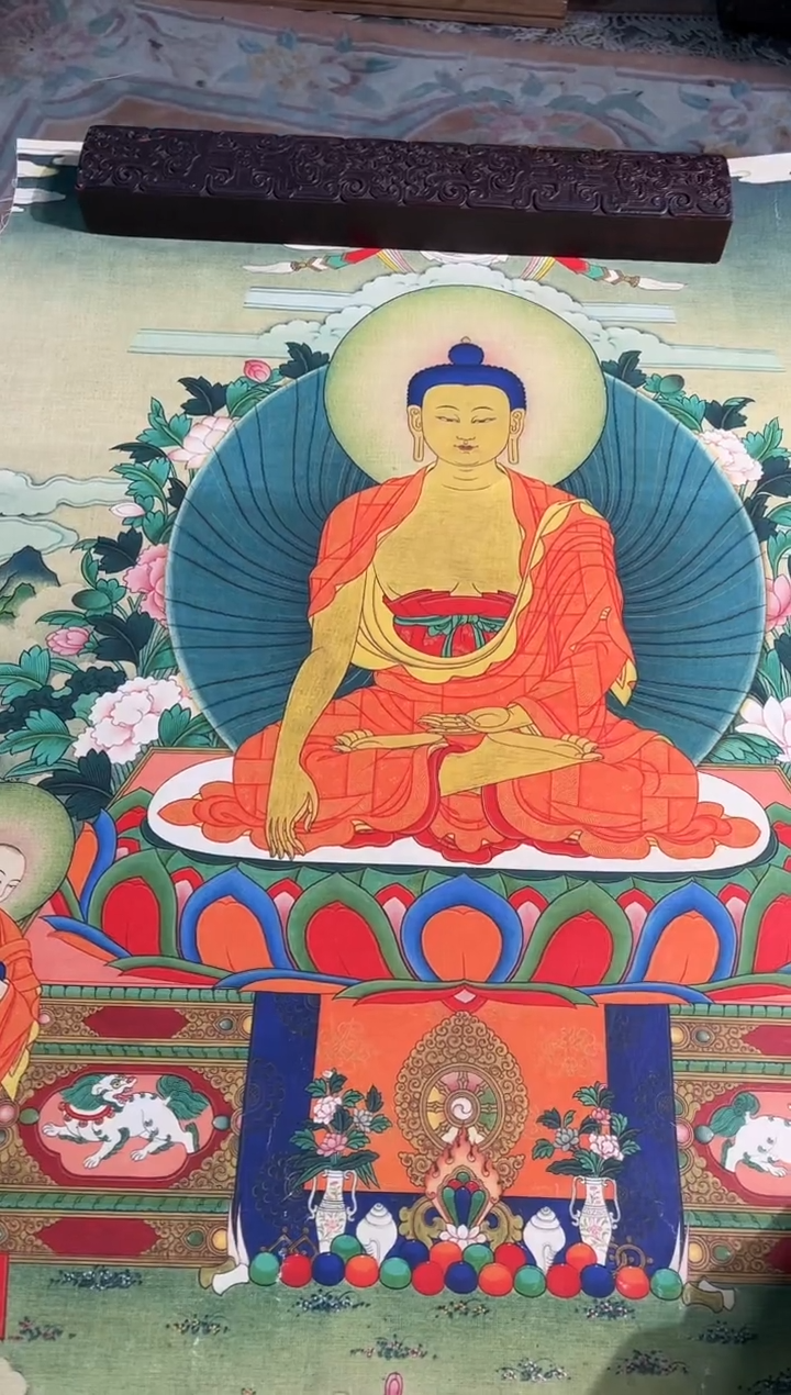 卷轴画天天的唐卡tk160