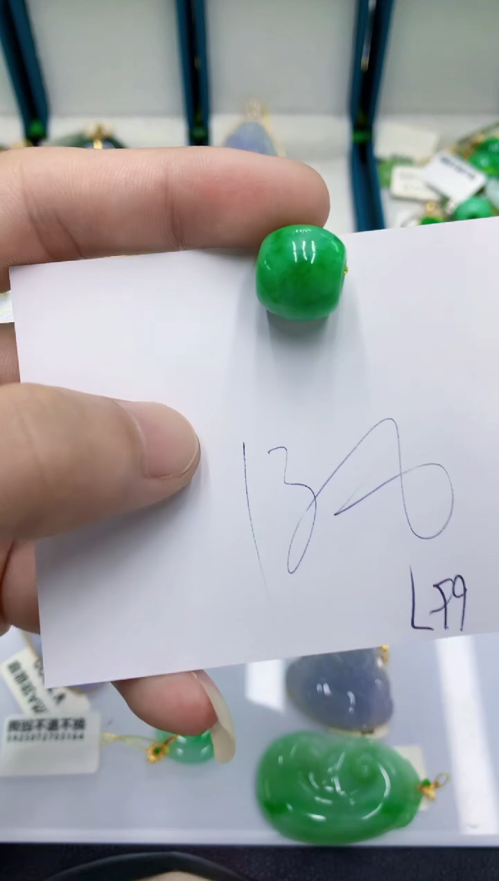 翡翠未镶嵌颈饰1111111