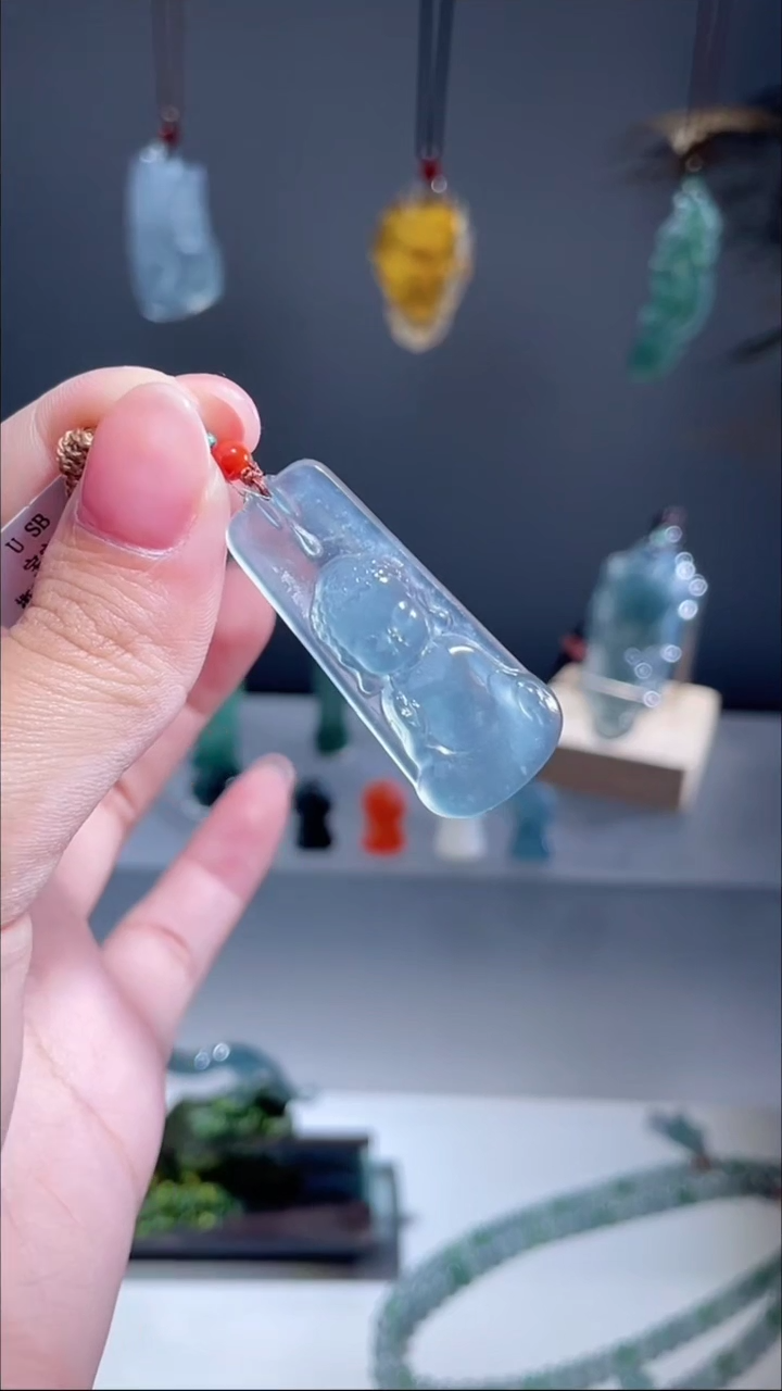 吊坠(不含链)未镶嵌翡翠宝宝佛