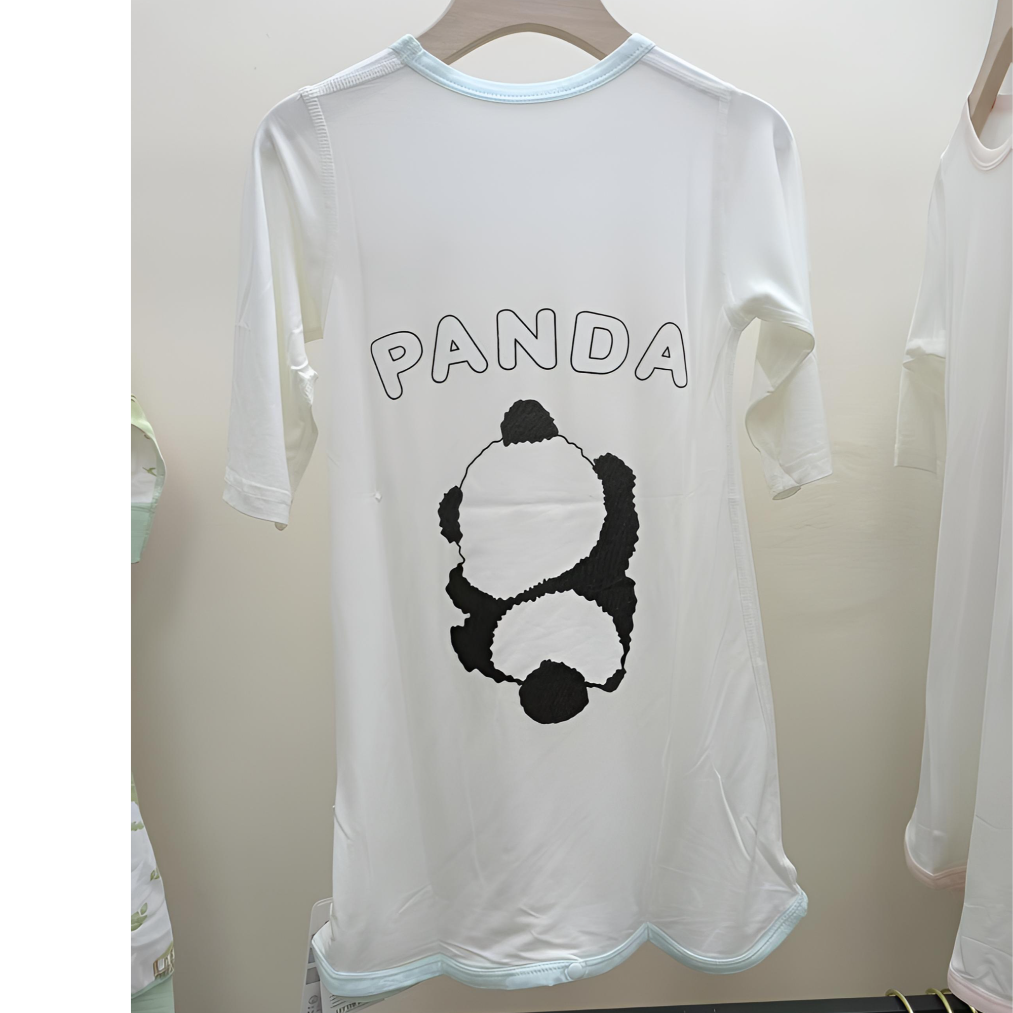 【清仓默认微瑕】儿童睡袍连体睡衣夏季莫代尔防着凉家居服