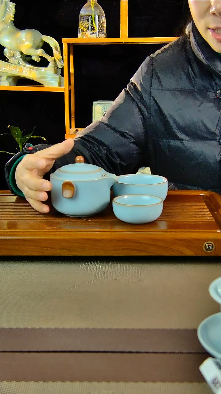 【闪购商品】婷婷专属闪购原款原釉汝瓷福利杯