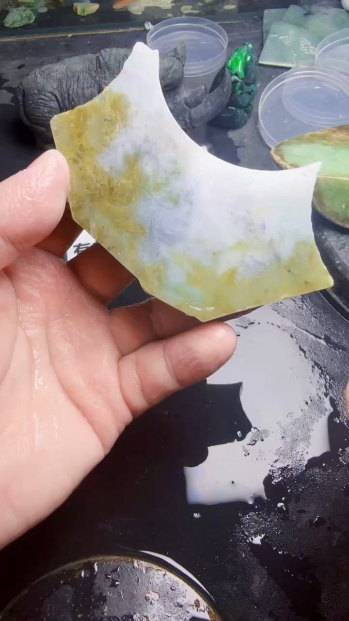 未镶嵌挂件翡翠天然翡翠194