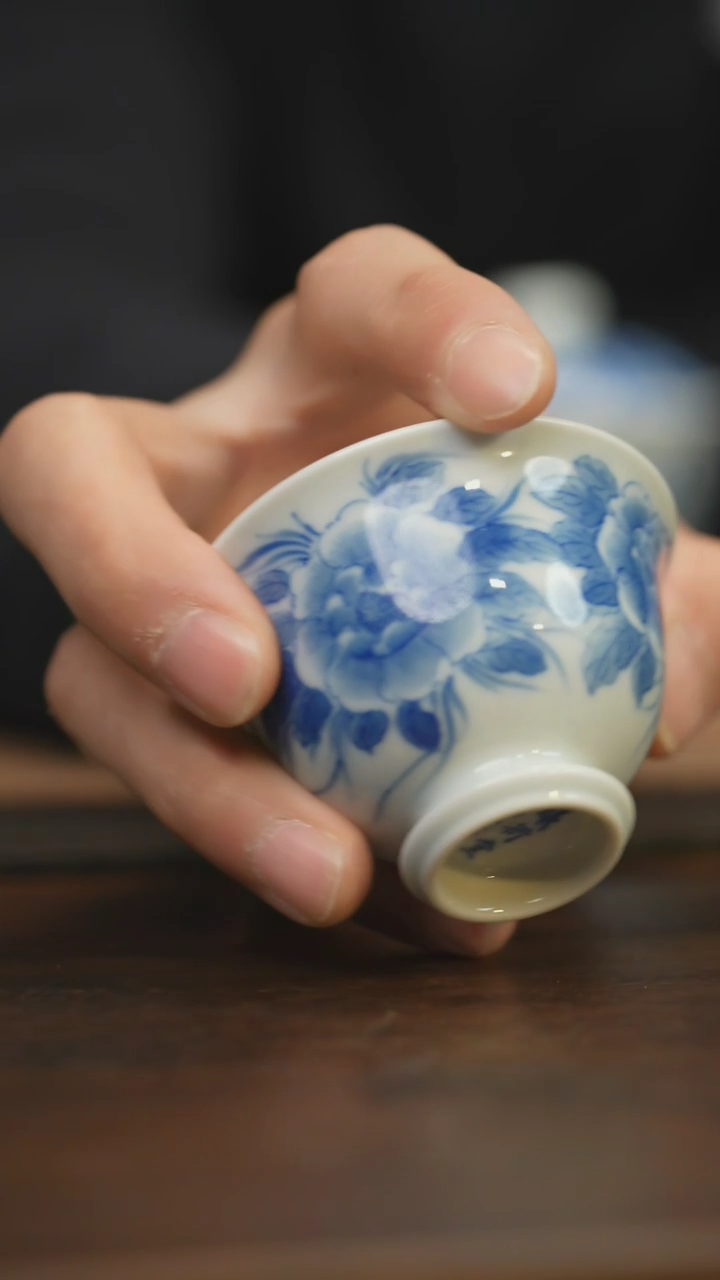 【闪购商品】杯柴窑青花破价福利