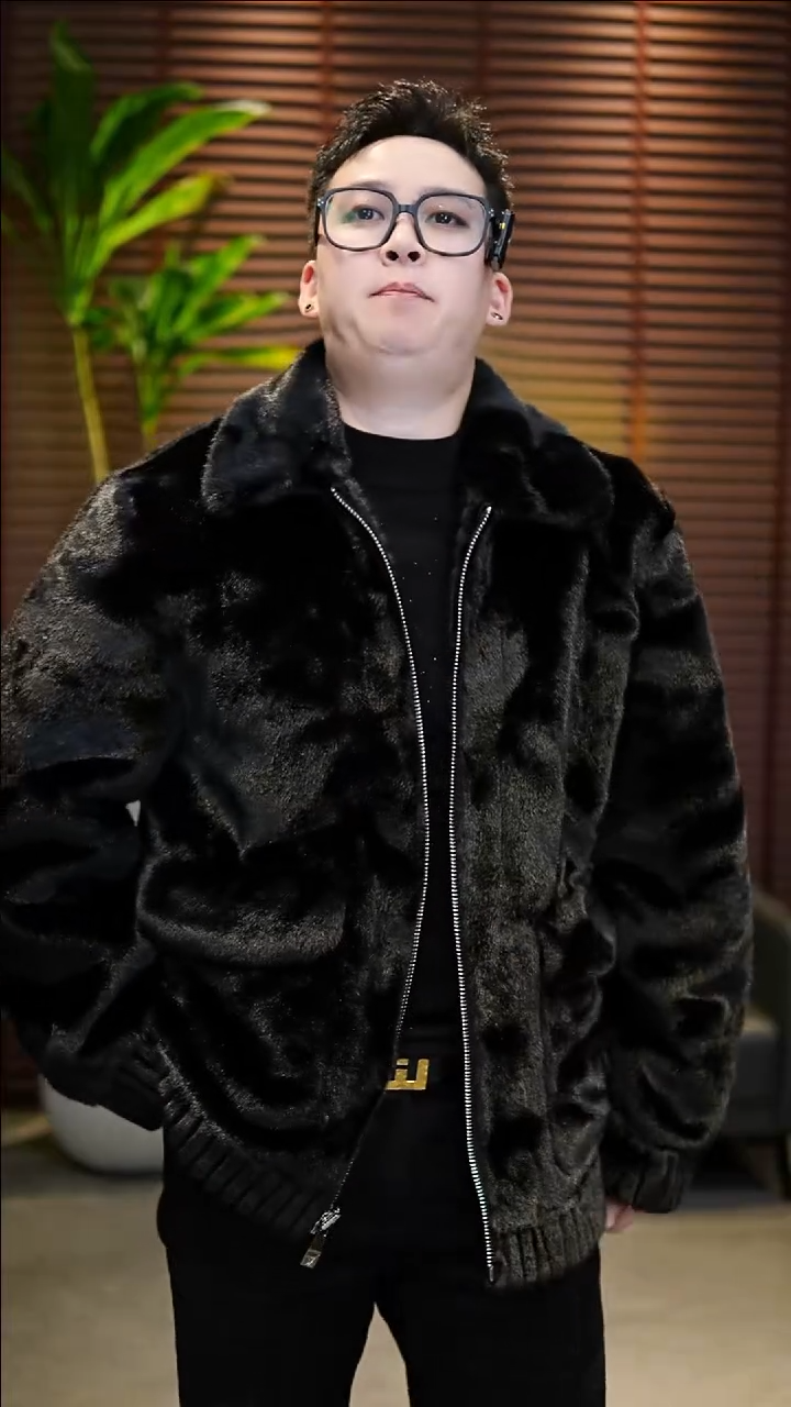 58码（180-195斤）双面穿拉链款夹克