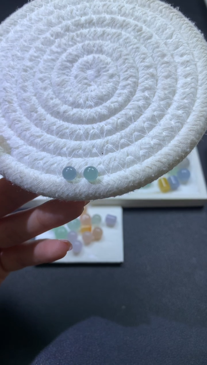 【闪购商品】定制翡翠未镶嵌珠8