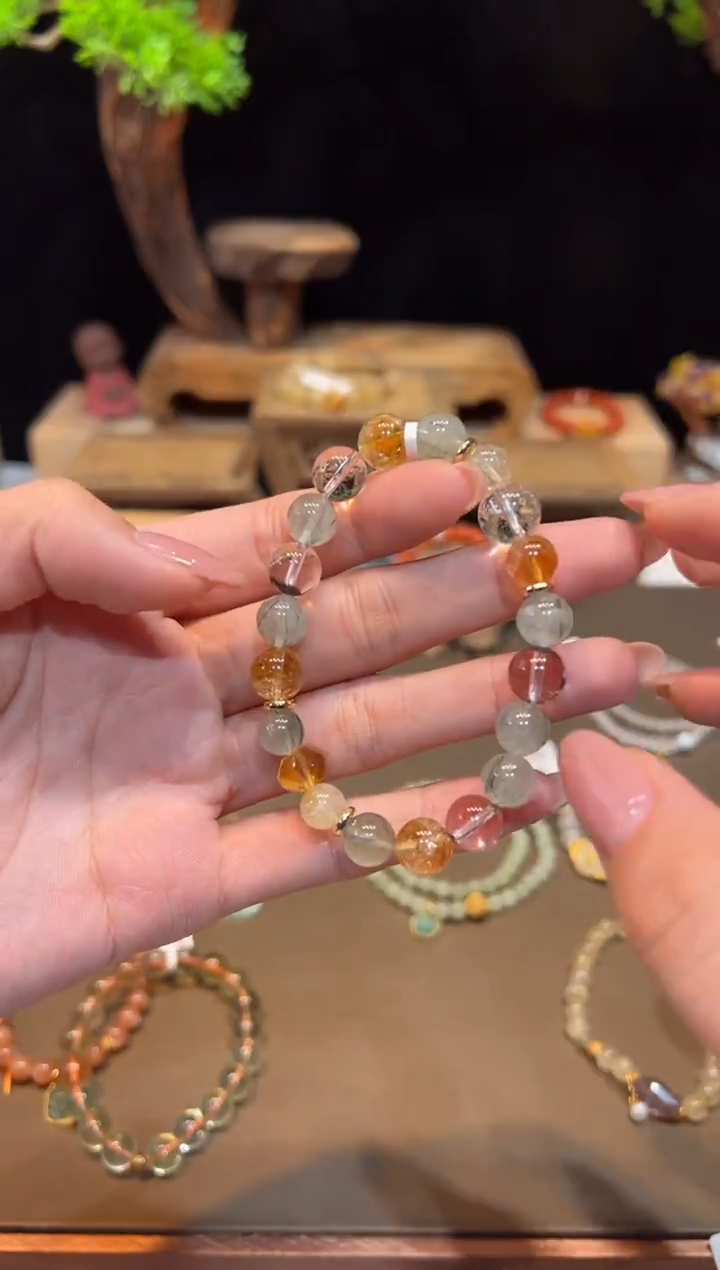 未镶嵌手链水晶手饰@@F6073