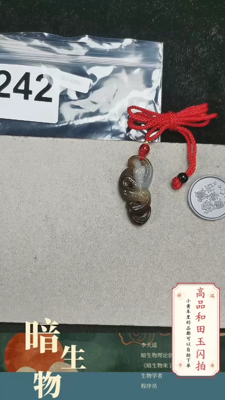 【闪购商品】和田玉吊坠(赠链)未镶嵌242