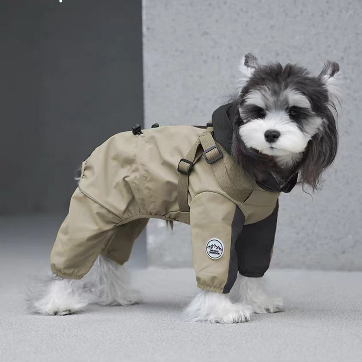 宠物服饰四腿雨衣