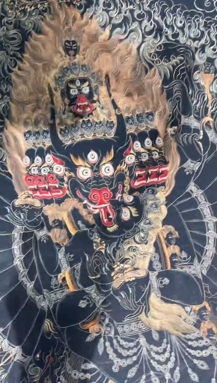 卷轴画天天的唐卡tk160