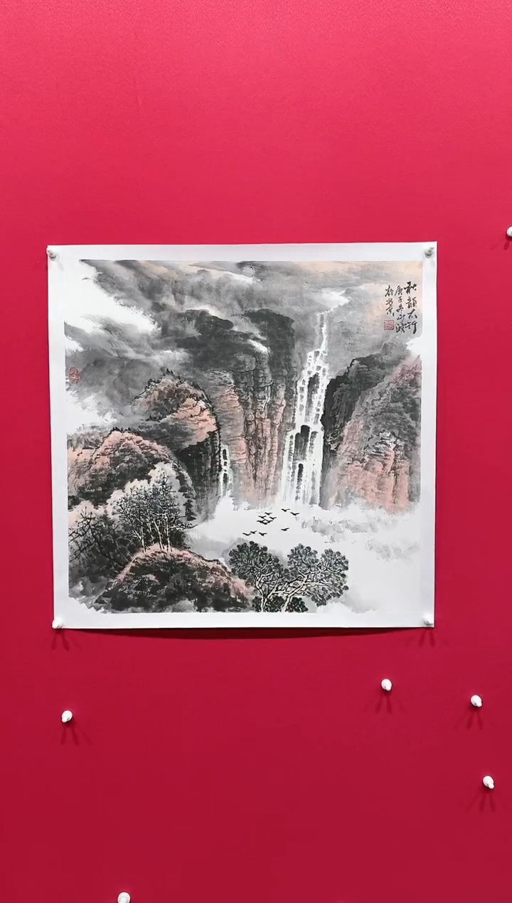 【闪购商品】国画李少波68*68.......