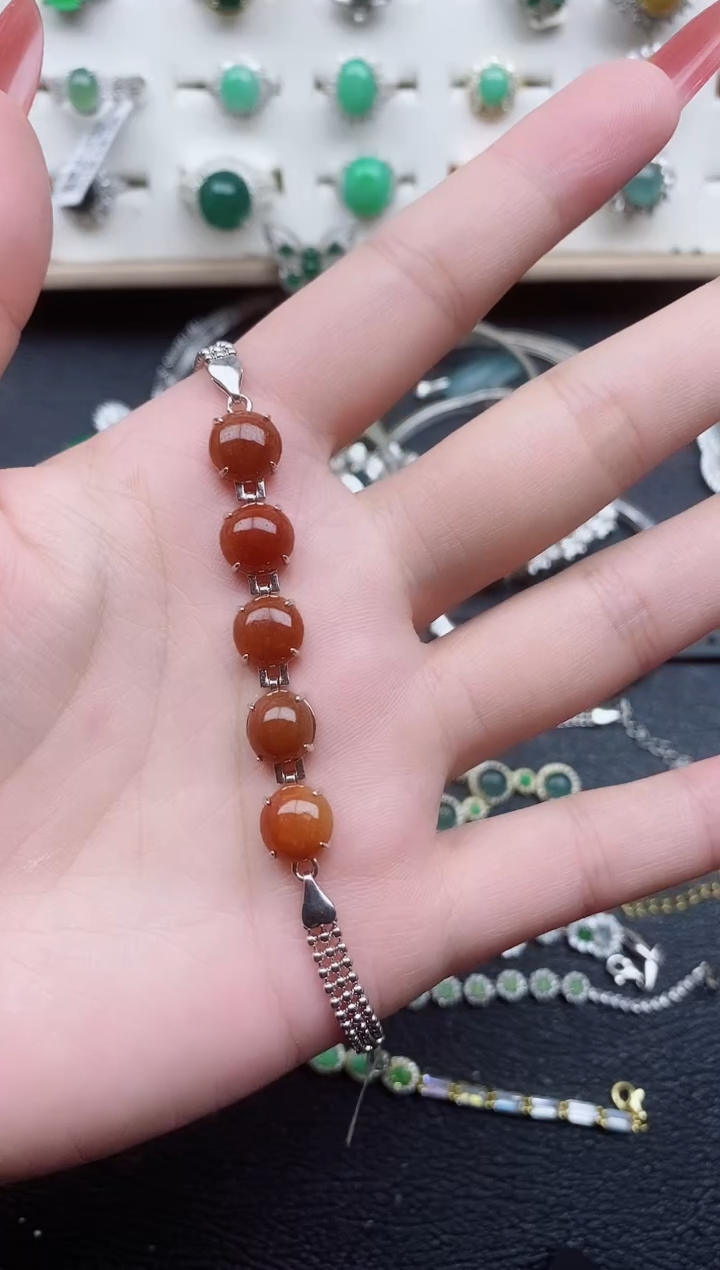 【闪购商品】翡翠戒指银S925镶嵌111111