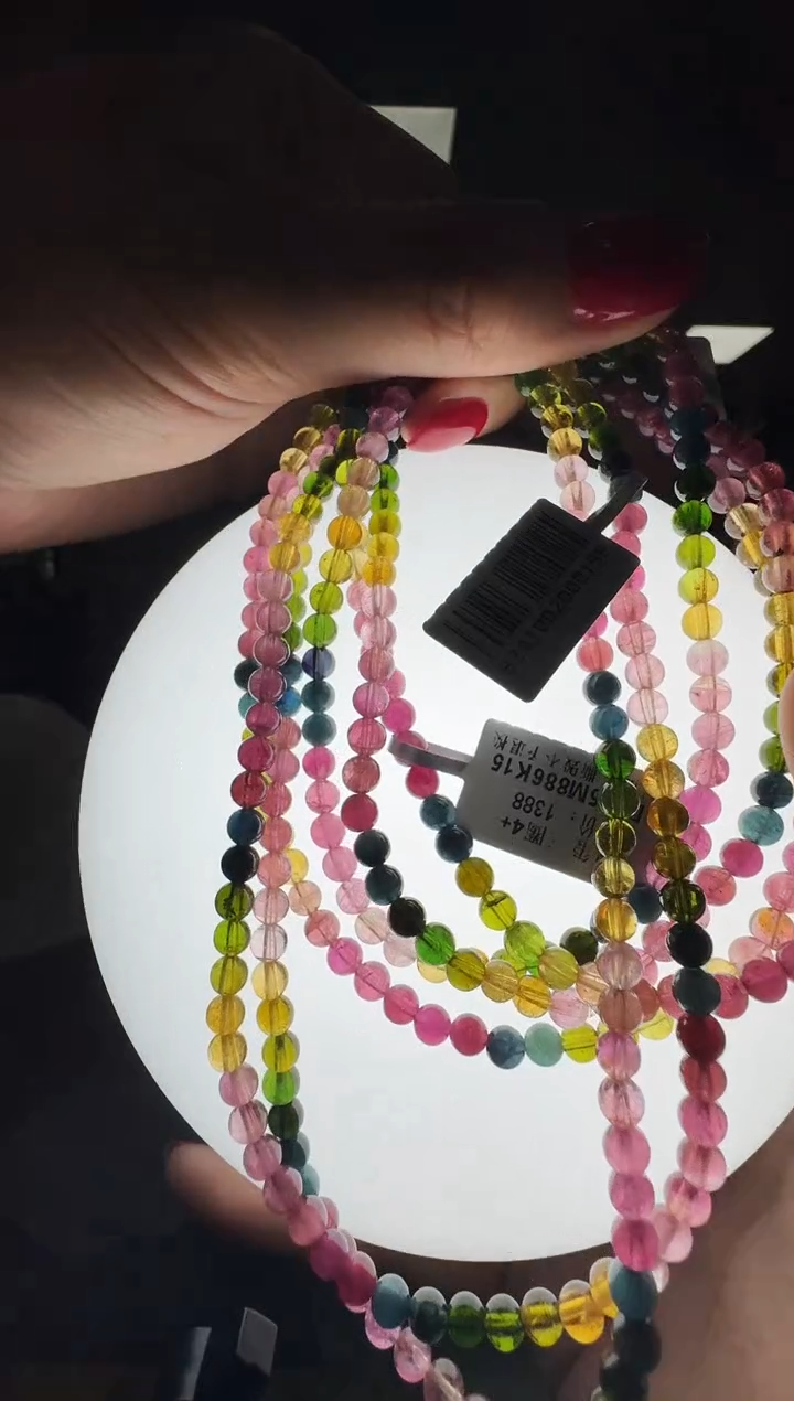 手链未镶嵌碧玺GD575 约4mm多样式发一件