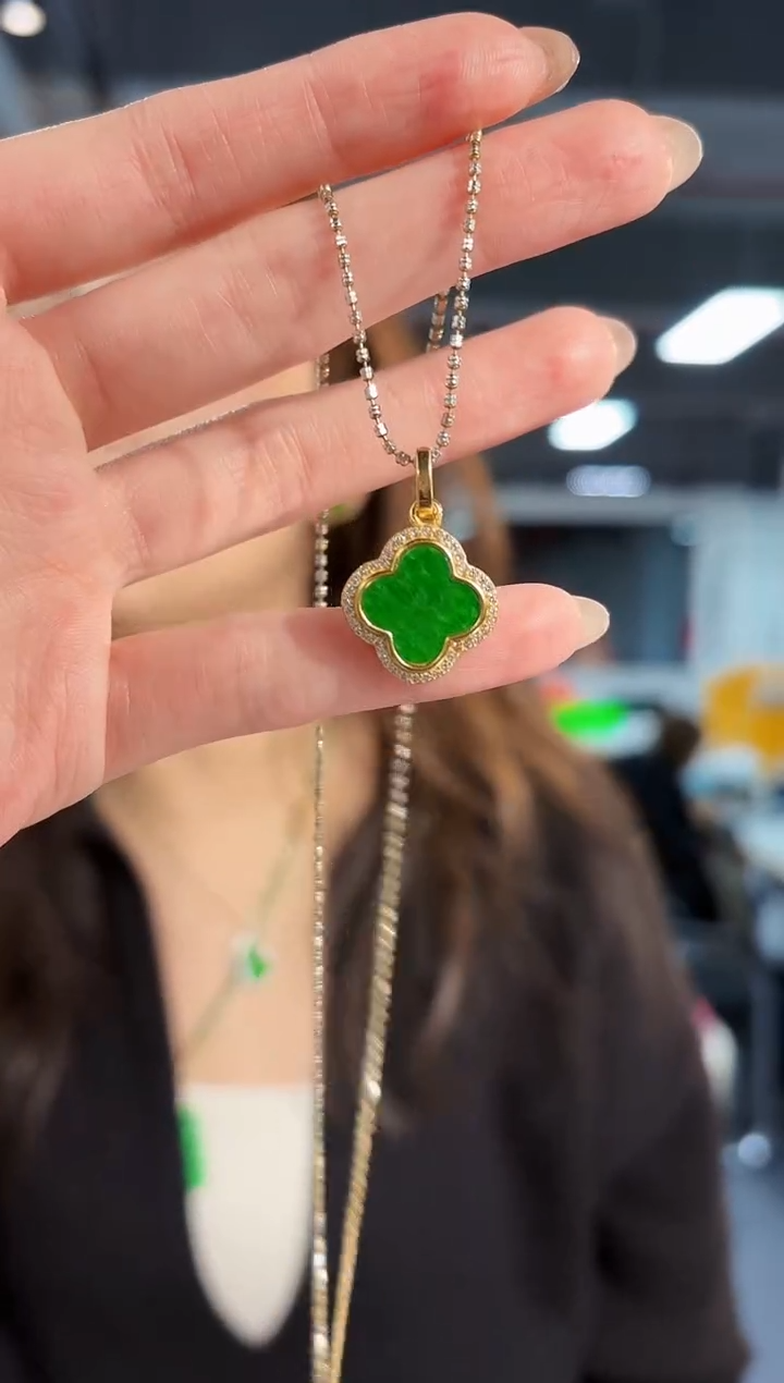 【闪购商品】翡翠吊坠(不含链)未镶嵌缅料A货/支持复检/一件