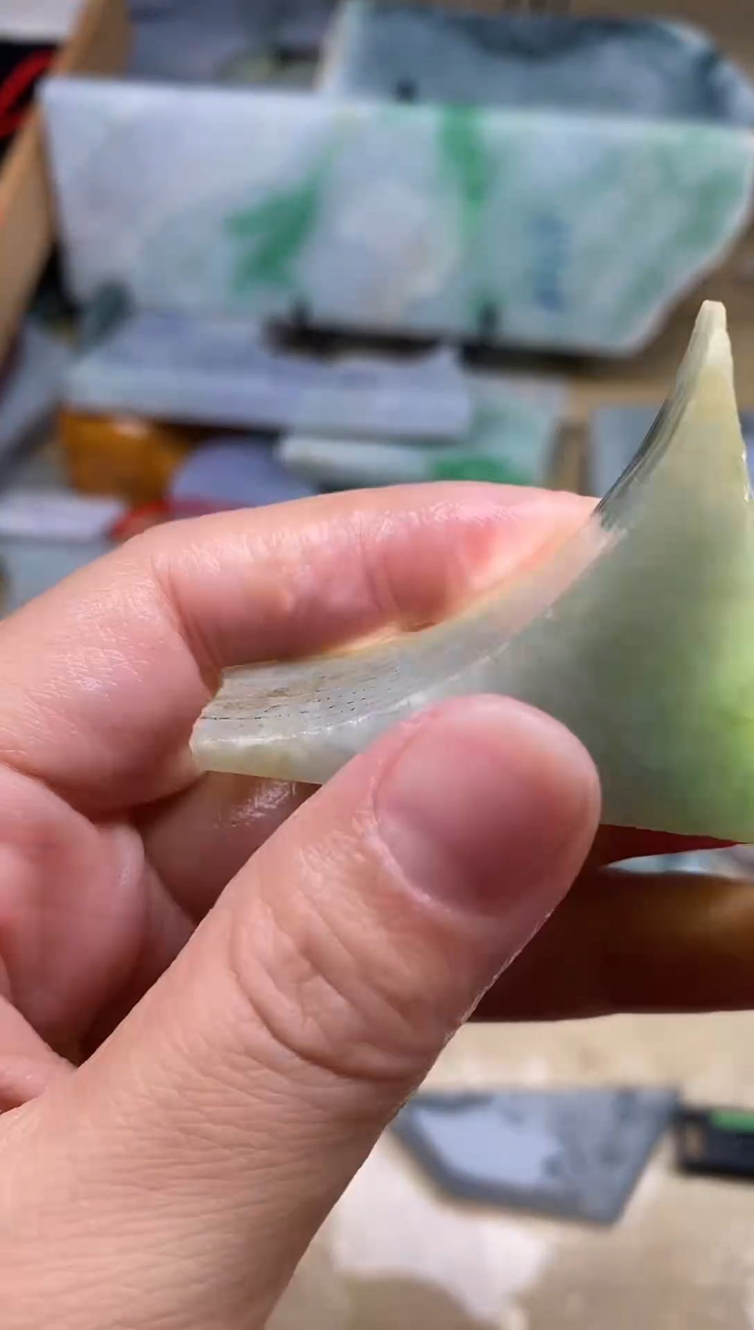 裸石翡翠缅甸翡翠A货497