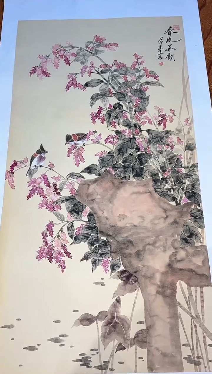 【闪购商品】国画周建真老师绘画作品8-29