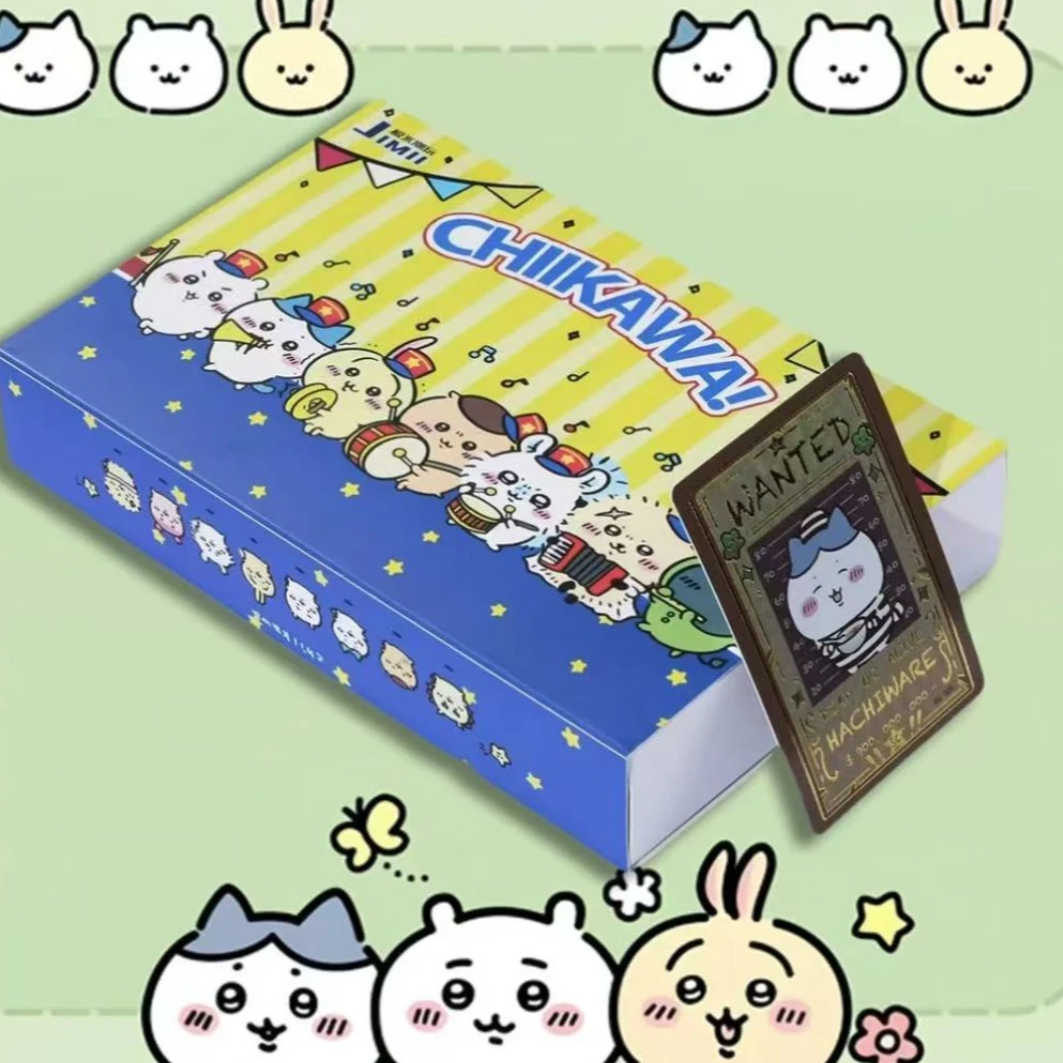 （躲光栅) JIMI潮玩 CHIIKAWA 第二弹国卡二创卡牌收藏盲盒
