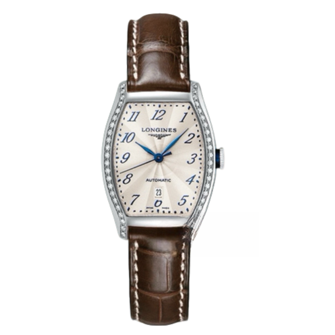 99新 Longines/浪琴 典藏系列女士自动机械腕表 26x30.6表盘