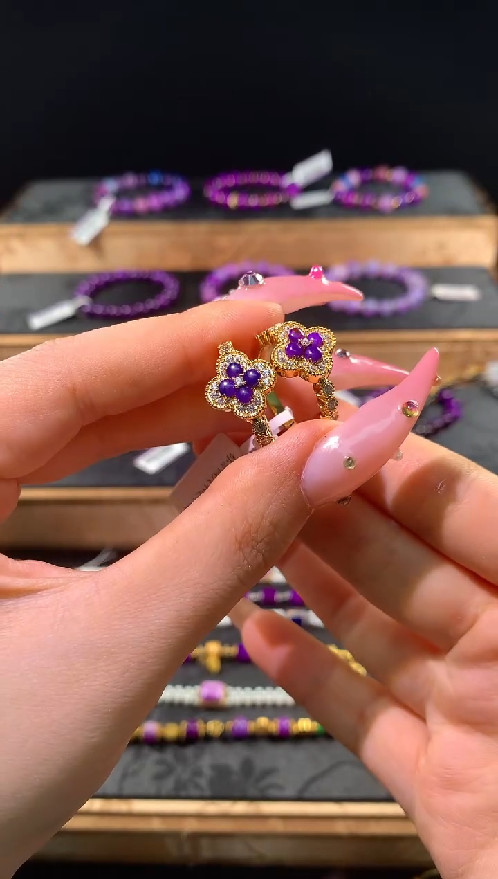 苏纪石（舒俱来）银S925镶嵌.戒指多样性发一