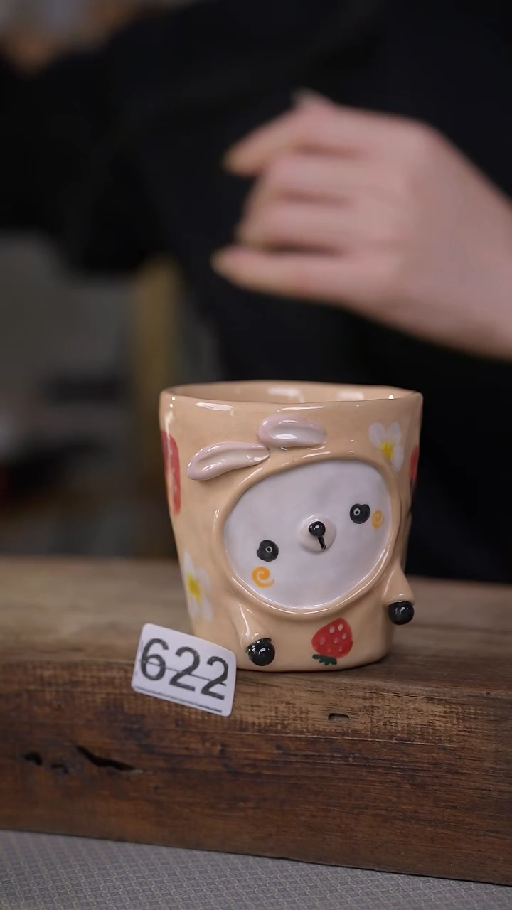 【闪购商品】瓷片手绘·杯/设计师 xudu 款