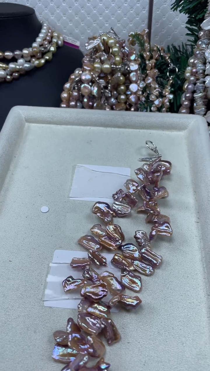 【闪购商品】淡水珍珠项链未镶嵌【纯恬珍珠】