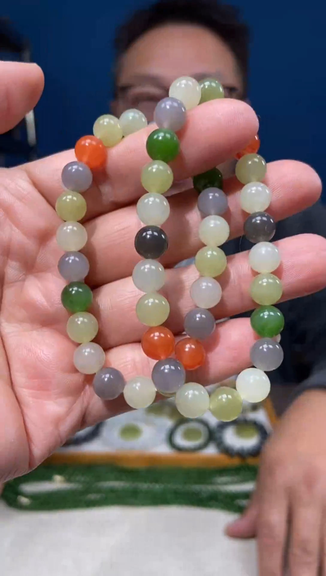 未镶嵌手链和田玉颜色多样性发货拍一发一