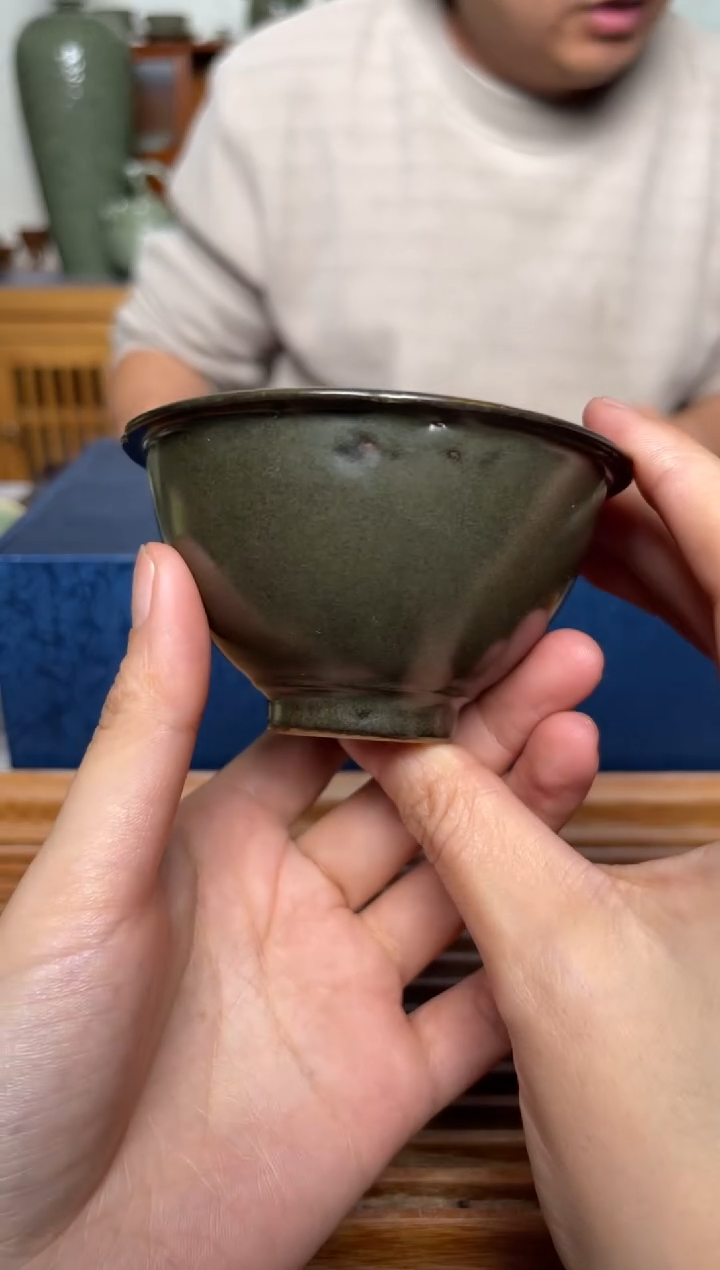 【闪购商品】其他耀州窑茶叶末釉主人杯微瑕
