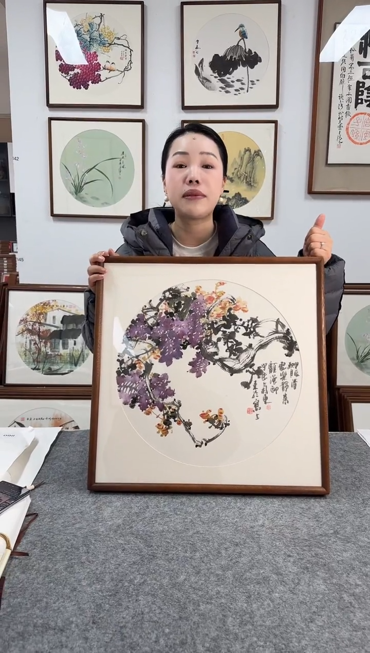 书法GQ顾强05-53*53绘画