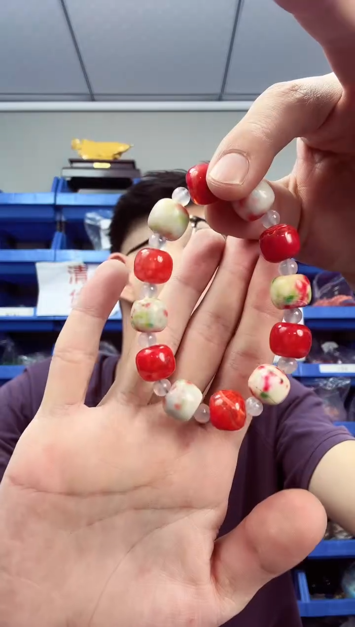 无非金属热卡手串