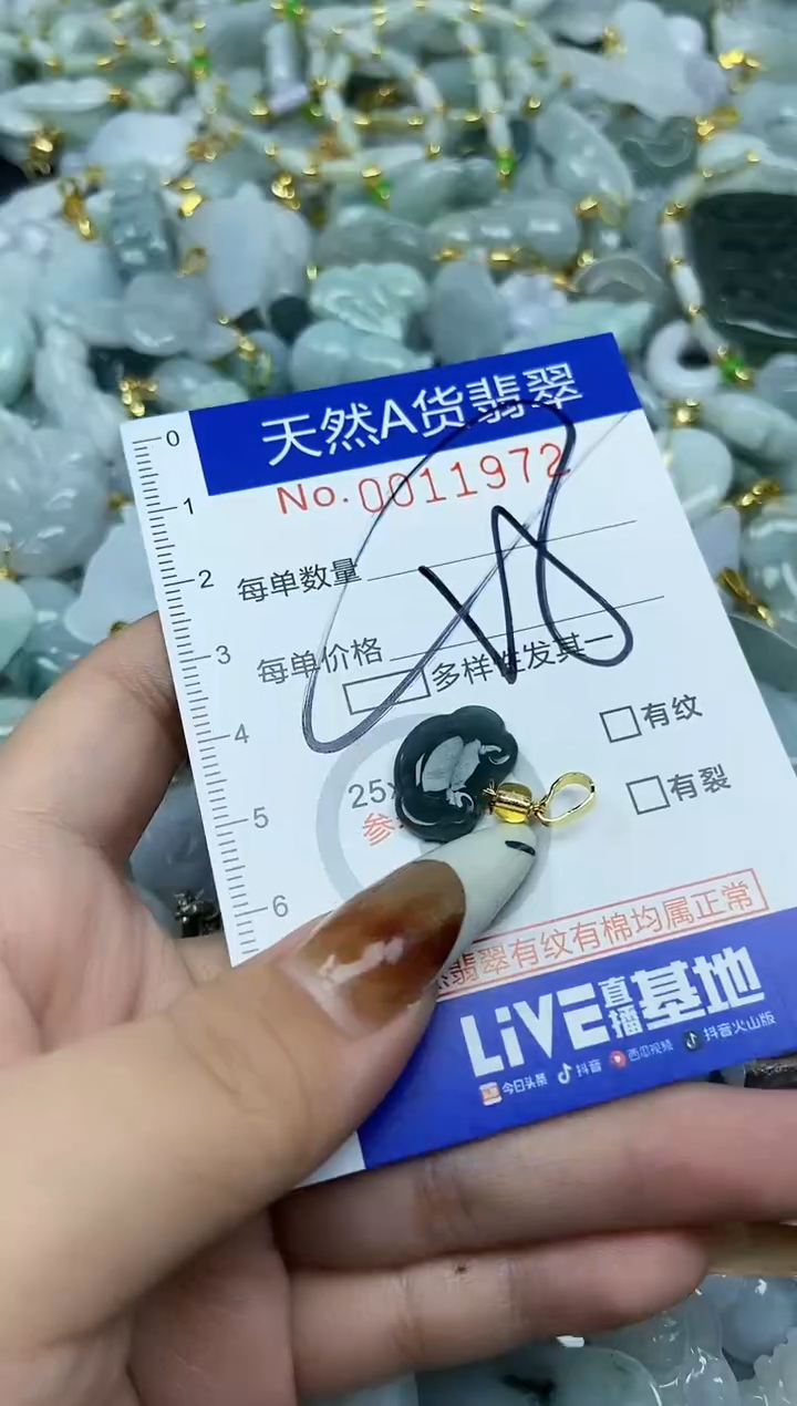 【闪购商品】翡翠颈饰未镶嵌天然A货翡翠
