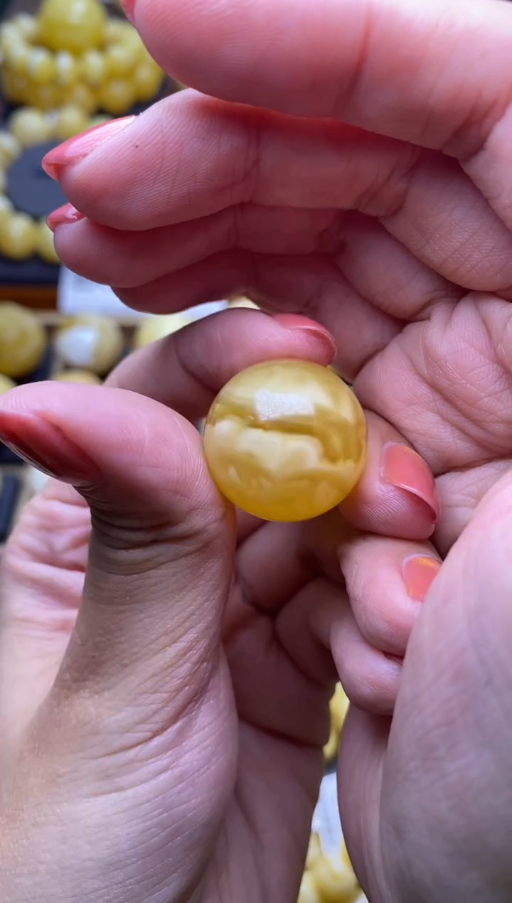 【闪购商品】琥珀裸石未镶嵌大小姐珠宝严选115