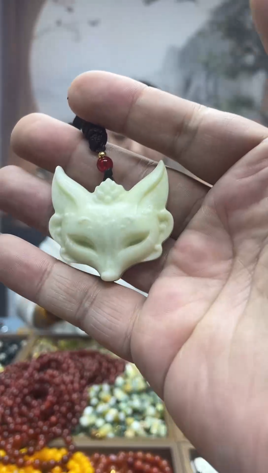 未镶嵌岫玉吊坠·