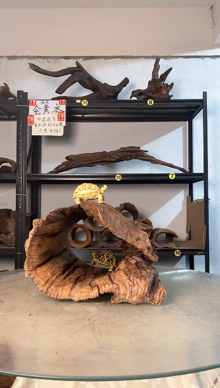 皮****）鱼缸爬宠造景素材701
