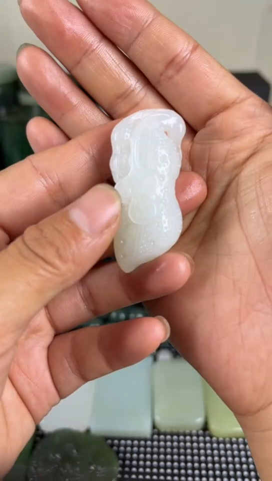 未镶嵌和田玉珠宝半成品花生