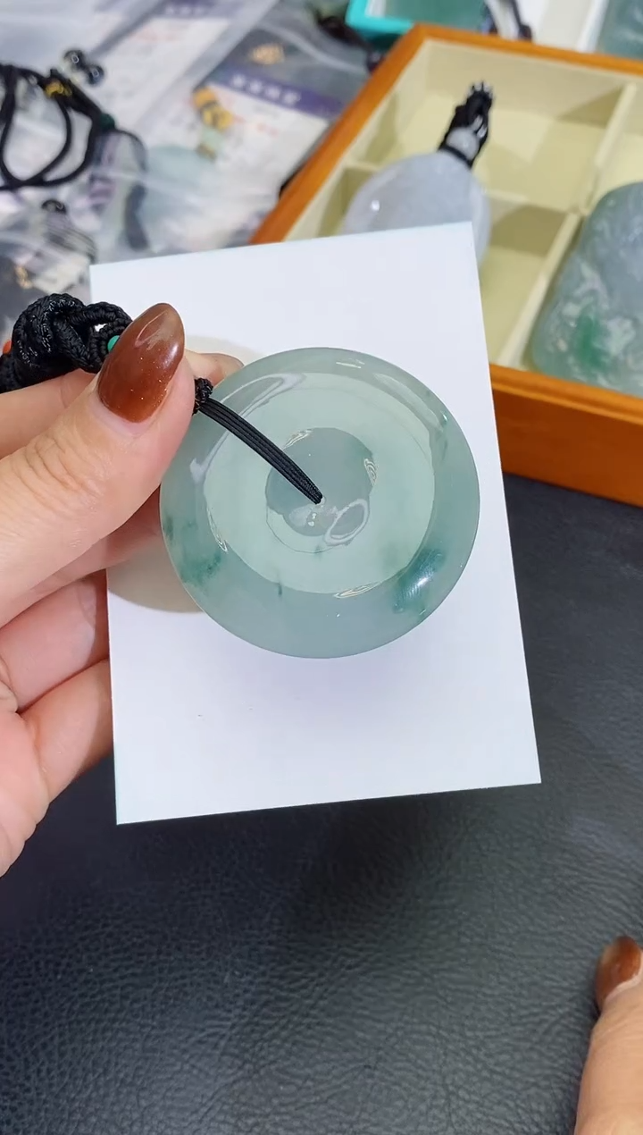 颈饰未镶嵌翡翠╭***?缅甸天然翡翠