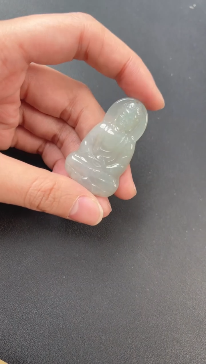 【闪购商品】翡翠吊坠(不含链)未镶嵌翡翠吊坠YPGFC-277大日如来