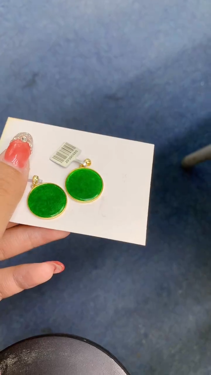 颈饰未镶嵌翡翠月**合1