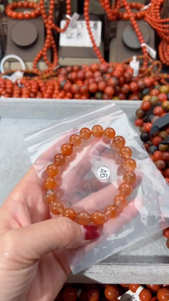 【闪购商品】南红玛瑙手串未镶嵌10